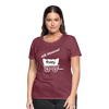Petty Wagon (wht) Women’s Premium T-Shirt - heather burgundy