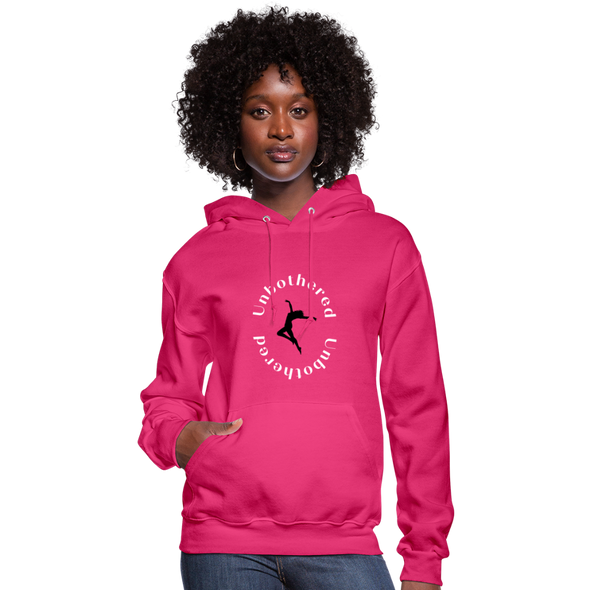 Unbothered ~ Women's Hoodie   ~ more color options - fuchsia