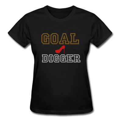 Goal Digger short sleeve ~ Gildan Ultra Cotton Ladies T-Shirt - black