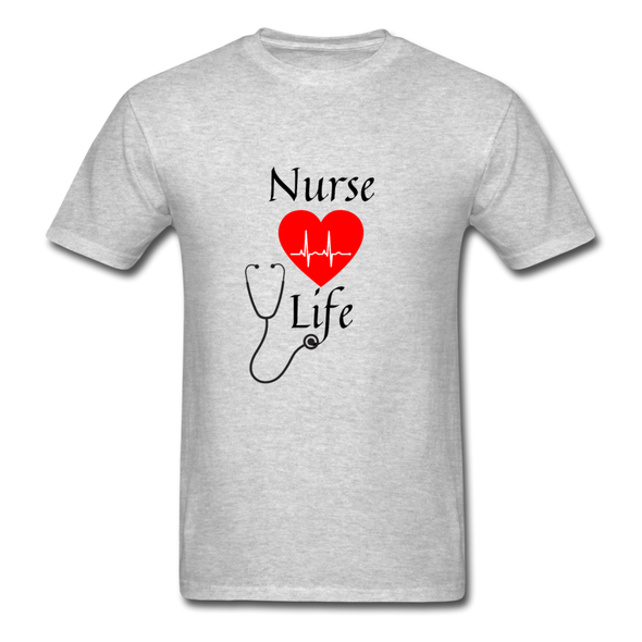 Nurse Life ~ Unisex Classic T-Shirt - heather gray