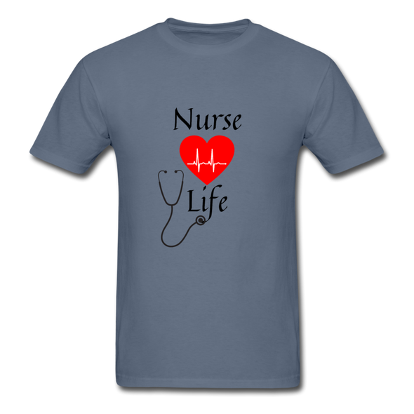 Nurse Life ~ Unisex Classic T-Shirt - denim