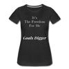 It's The Freedome for Me ~ Women’s Premium T-Shirt - black
