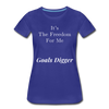 It's The Freedome for Me ~ Women’s Premium T-Shirt - royal blue