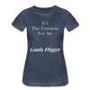 It's The Freedome for Me ~ Women’s Premium T-Shirt - heather blue