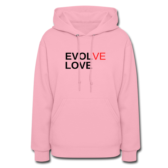 Evolve/ LoveWomen's Hoodie - classic pink