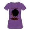Dark Chocolate ~ Women’s Premium T-Shirt - purple