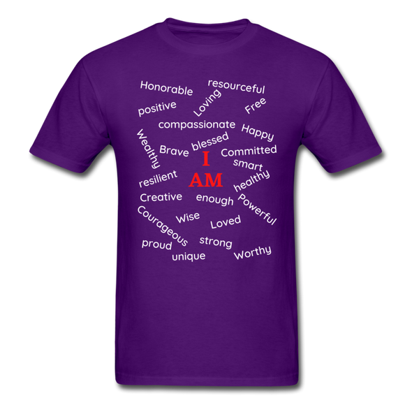 I Am ~ Mens perspectiveUnisex Classic T-Shirt - purple