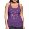 I AM! ~ Women’s Premium Tank Top - purple