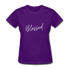 Blessed ~ Women's T-Shirt - purple