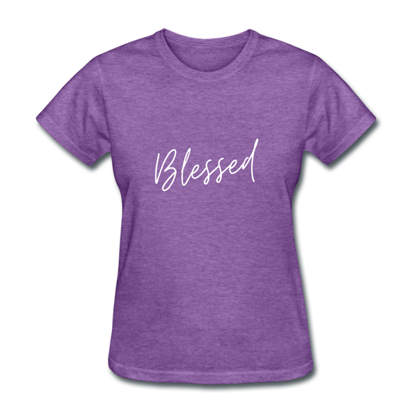 Blessed ~ Women's T-Shirt - purple heather