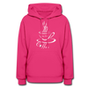 But First, Coffee ~ Women's Hoodie - fuchsia