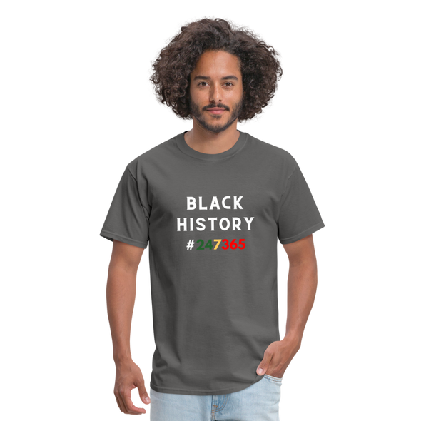 Black History #247365 ~ Unisex Classic T-Shirt - charcoal