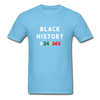 Black History #247365 ~ Unisex Classic T-Shirt - aquatic blue