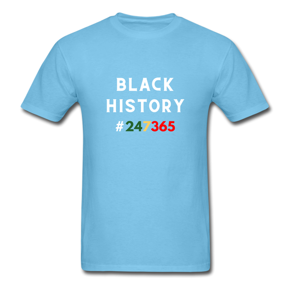 Black History #247365 ~ Unisex Classic T-Shirt - aquatic blue