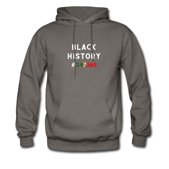 Black History #247365 ~ Men's Hoodie - asphalt gray
