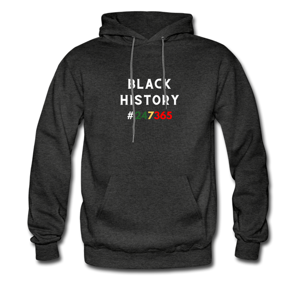 Black History #247365 ~ Men's Hoodie - charcoal grey