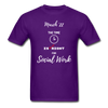 The Time is Always Right for Social Work ~ Unisex Classic T-Shirt - purple