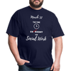 The Time is Always Right for Social Work ~ Unisex Classic T-Shirt - navy