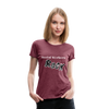 Social Workers Rock ~ Women’s Premium T-Shirt - heather burgundy
