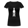 Wine ~ Women’s Premium T-Shirt - black