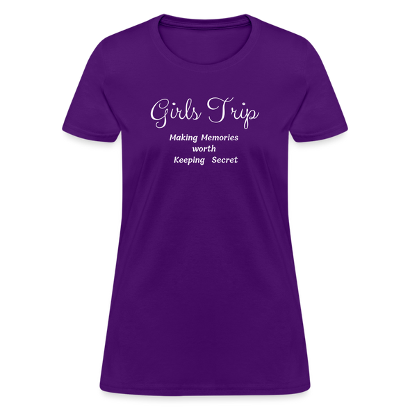 Girls Trip ~ Women's T-Shirt - purple