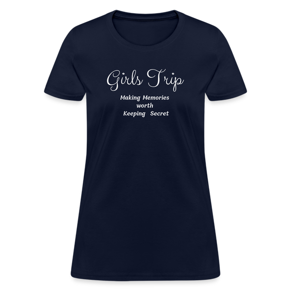 Girls Trip ~ Women's T-Shirt - navy