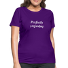 Perfectly Imperfect Women's T-Shirt - purple