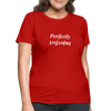 Perfectly Imperfect Women's T-Shirt - red